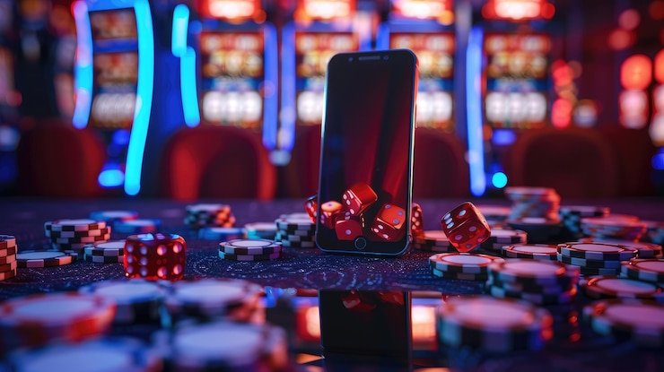 Free Demo mode slot interface on tribuntogel apk showing virtual credit balance and game selection